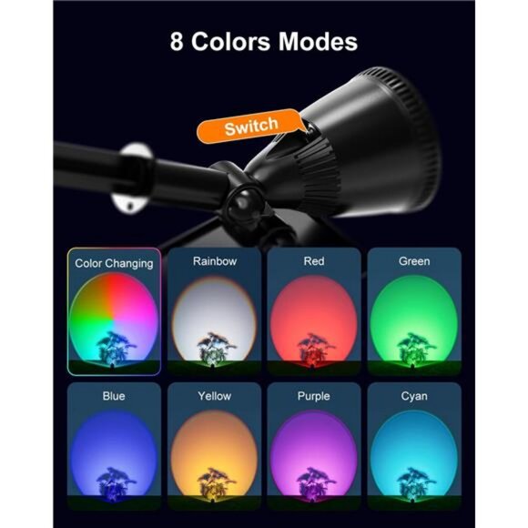 4 Pack Color Changing Solar Powered LED Spotlights Outdoor Waterproof Ultra - Picture 3 of 7